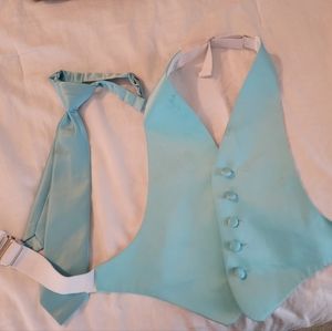 Boys vest and tie